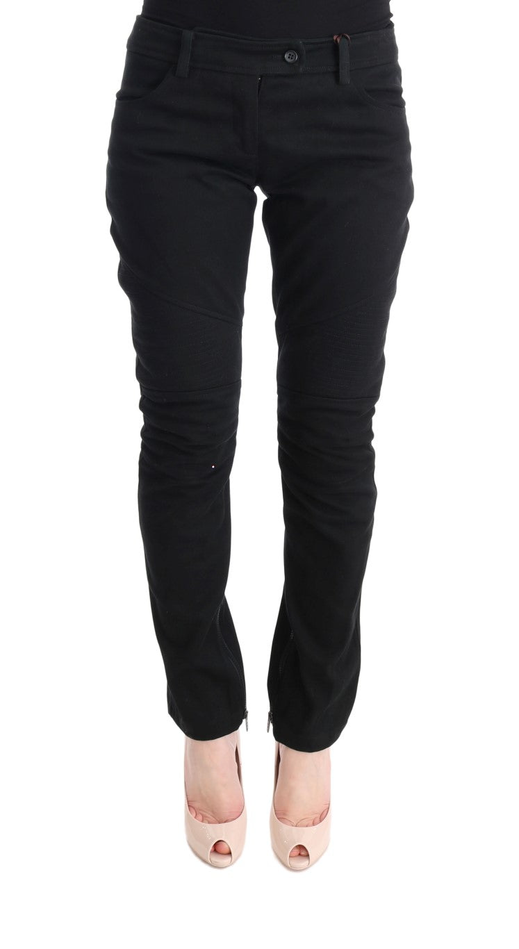 Chic Black Slim Fit Hosener