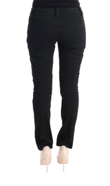 Pantalon chic slim noir