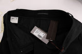 Pantaloni chic black slim fit