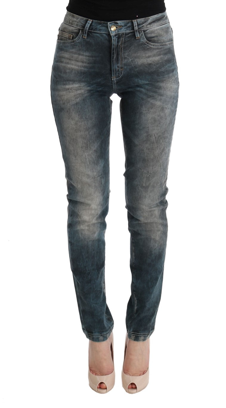 Jeans chic blu wash slim fit