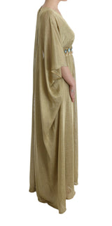 Elegantes Goldschichtkleid Kleid