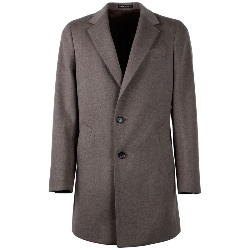 Élégant manteau brun pour hommes vierges vierges