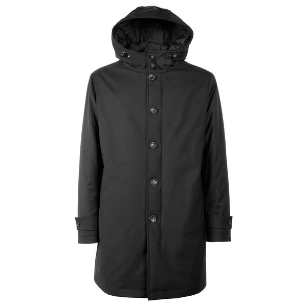 Elegante jungfräuliche Wollmännerjacke für Männer