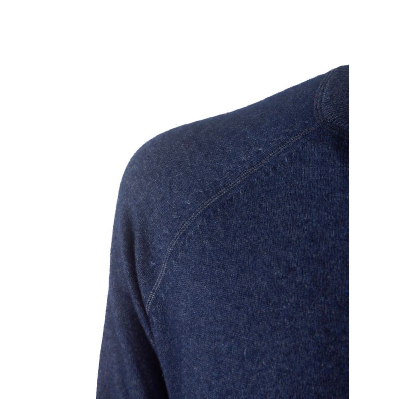 Eleganter Kaschmir -Crew -Nackenpullover