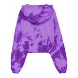 Sweat à capuche violet élégant avec imprimé logo