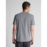 TEE CHIC GRIS CREWNCHECK CON ESTRIMIENTO DEL FRANDE