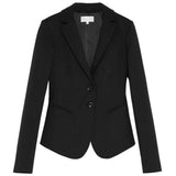 Schwarze Baumwollanzüge & Blazer