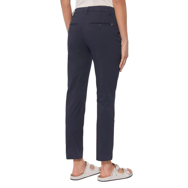 Blaue Baumwolljeans & Pant