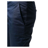 Jeans di cotone blu e pantalone