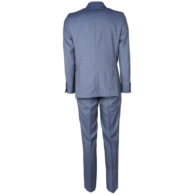 Costume vercin bleu en laine bleue