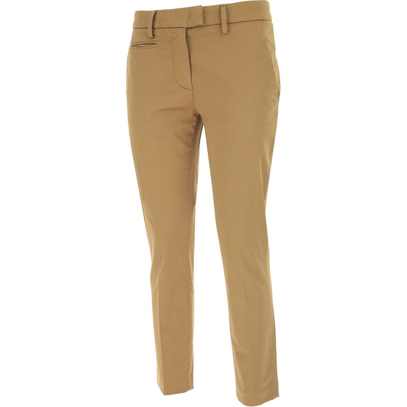 Braune Baumwolljeans & Pant