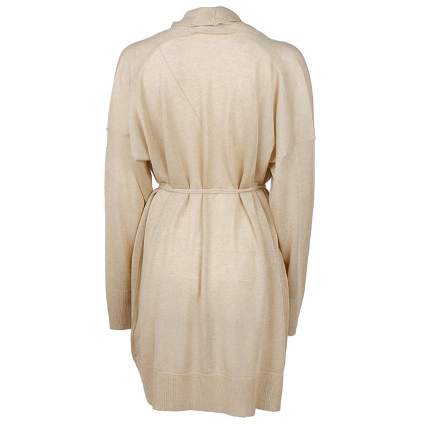 Robe viscose beige