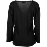 Maglione di cotone nero