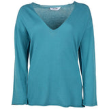 Pull en coton vert