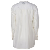 Chemise en coton blanc