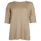 Beige Viscose Pullover