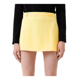 Yellow Polyester Skirt