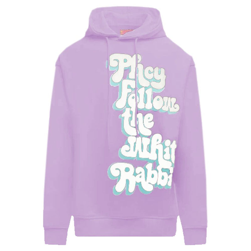 Pull en coton violet