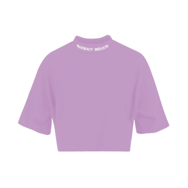 Tops et t-shirts en coton violet