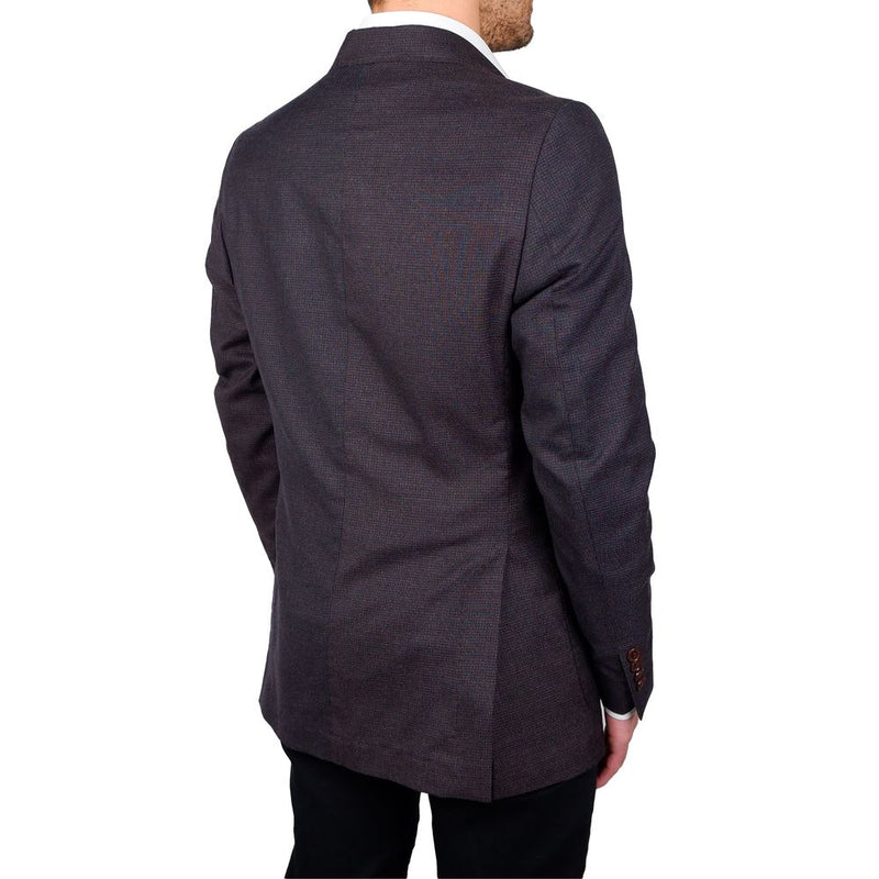 Brauner Wollvergine Blazer