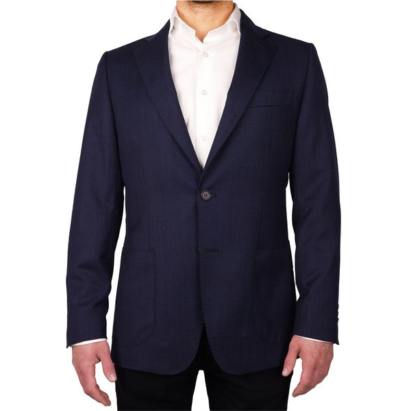 Blazer Vergine di lana blu