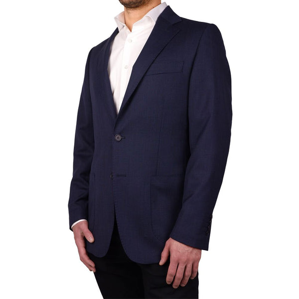 Blazer Vergine di lana blu