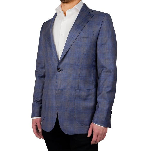 Blazer Vergine di lana blu