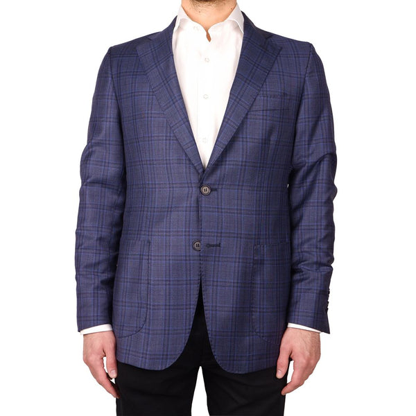 Blazer Vergine di lana azzurro