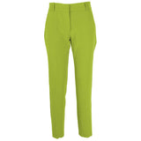 Green Polyester Jeans & Pant