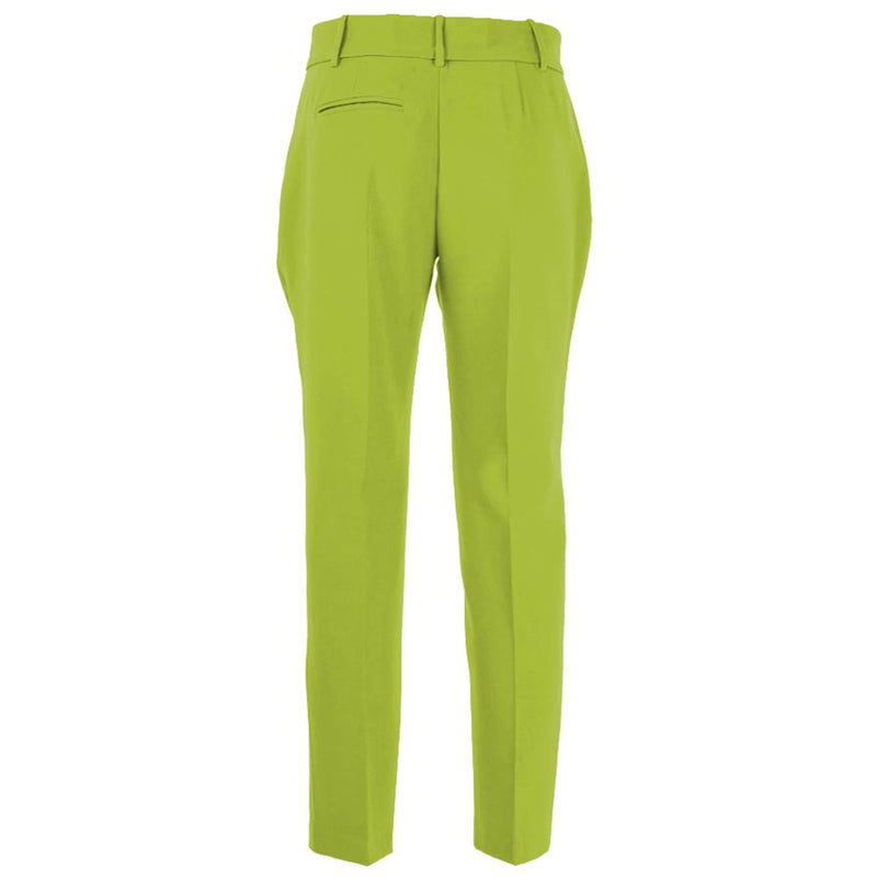 Grüne Polyesterjeans & Pant