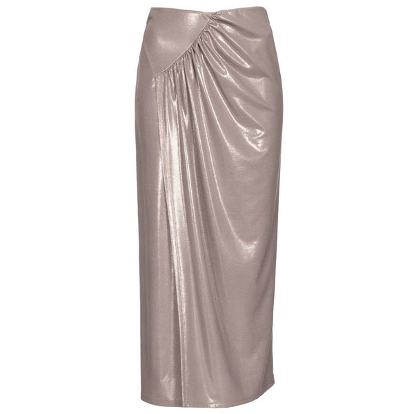 Beige Polyester Skirt