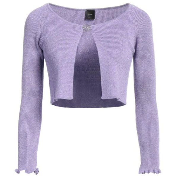 Maglione viscoso viola