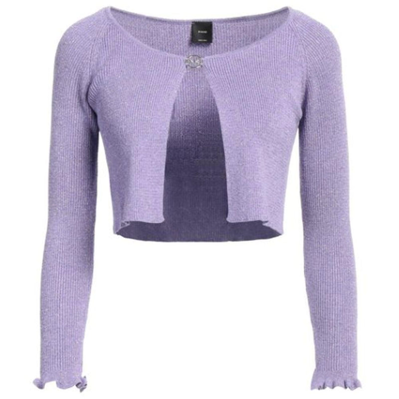 Pull en viscose violet