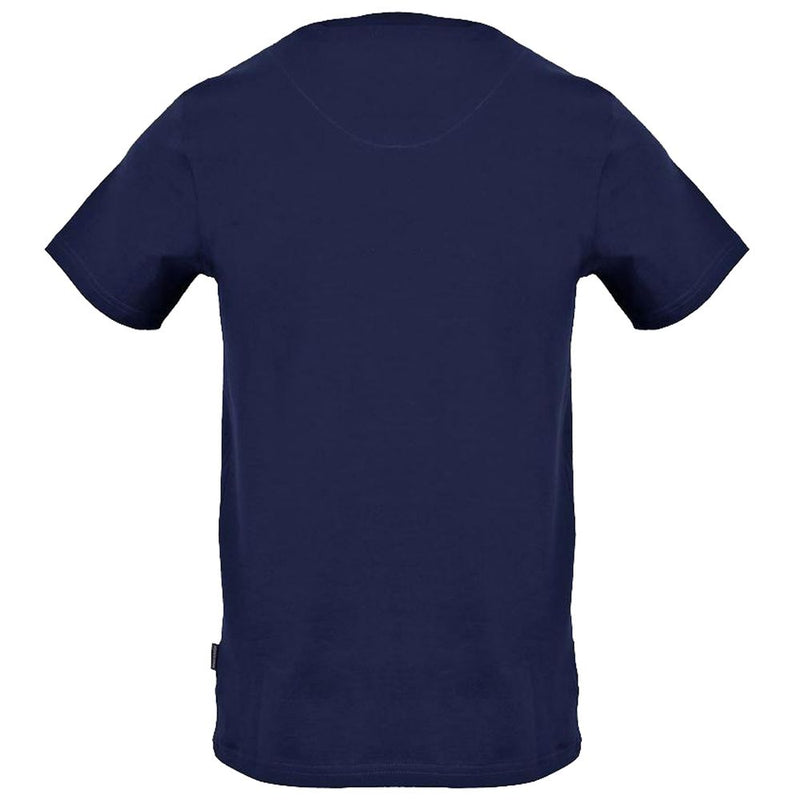 T-shirt di cotone blu