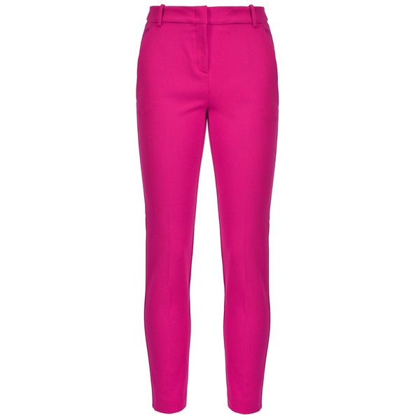 Jeans viscosi fucsia e pantalone