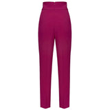 Purple Polyester Jeans & Pant