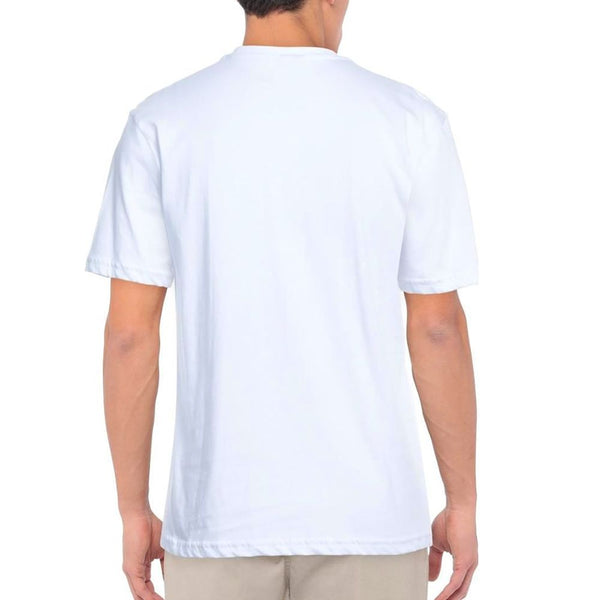 T-shirt en coton de logo blanc croustillant