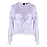 Lilac Silk Elegance Blouse