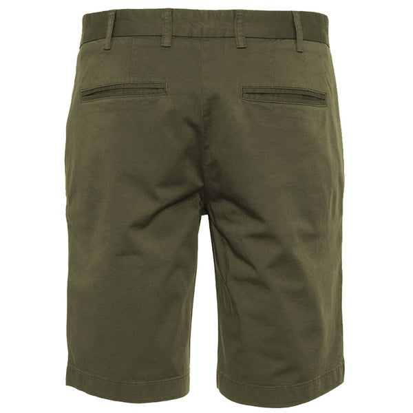 Shorts des Bermudes beige élégantes avec patch de logo