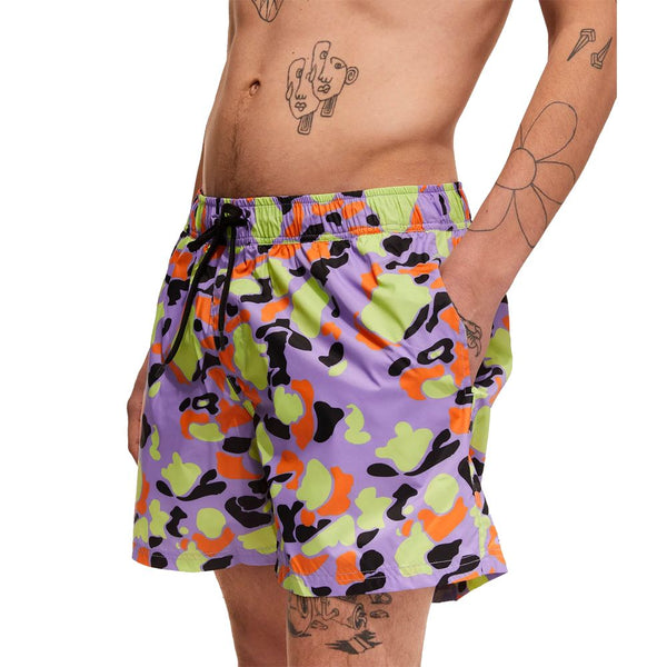 Pantalones cortos de natación multicolor de hombres ultra ligeros