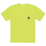 Sunny Cotton T -tee con logo tascabile del torace