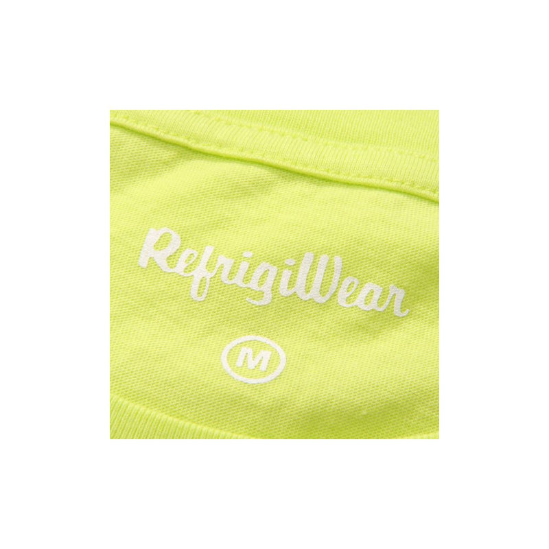 Sunshine Yellow Logo Crew-Hals-T-Shirt