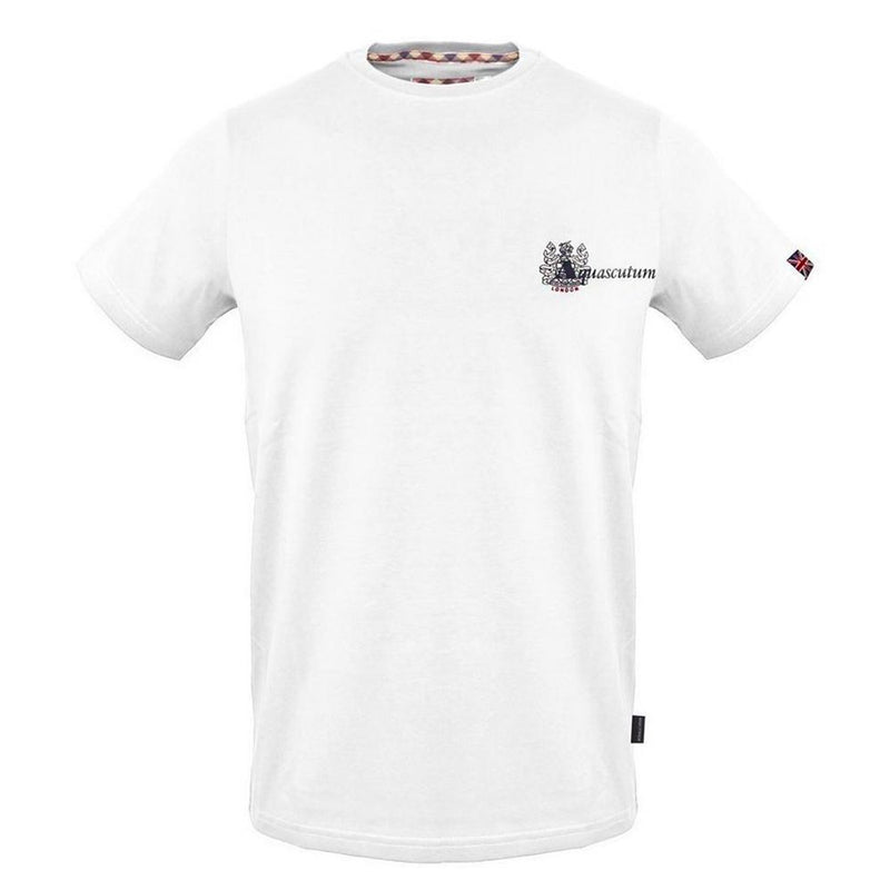 T-shirt di cotone bianco