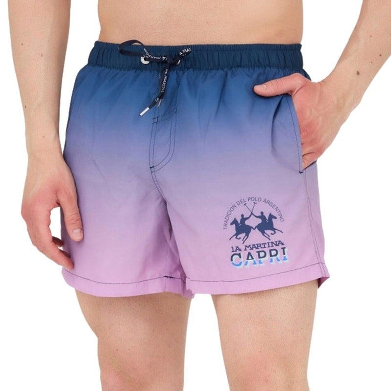 Dapper Multicolor Herren -Boxer -Schwimmshorts