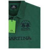 Elegante polo di maglia a maniche lunghe