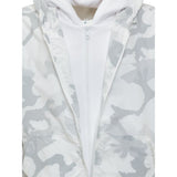 Chaqueta con capucha de doble capa de camuflaje