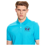 Elegantes Stretch -Baumwollpike -Polo -Hemd