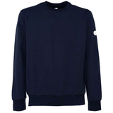 Sleek Navy Technical Technical Fabric Crewneck