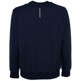 Sleek Navy Technical Technical Fabric Crewneck