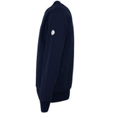 Sleek Navy Technical Fabric Crewneck